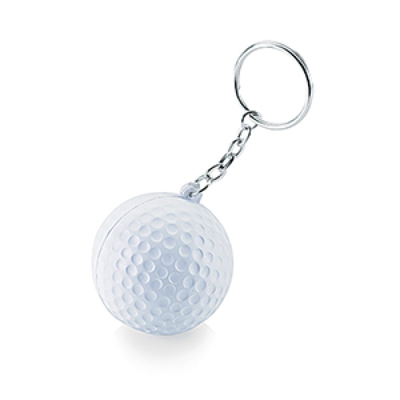 Portachiavi antistress a forma di pallina da golf BIRDIE-SOFT Portachiavi antistress a forma di pallina da golf BIRDIE-SOFT