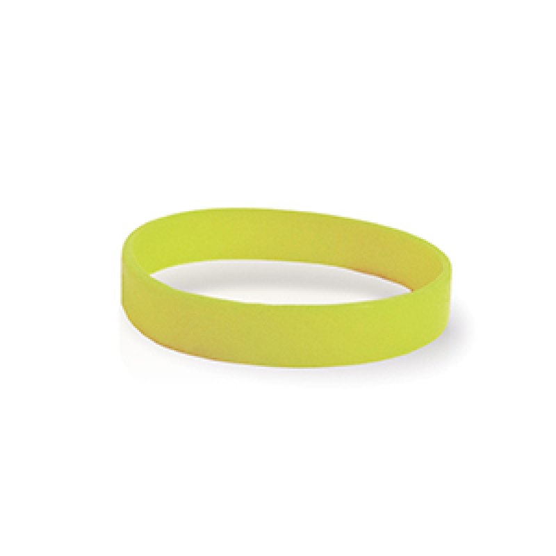 Braccialetto in silicone fluorescente GUMMER-FLU Braccialetto in silicone fluorescente GUMMER-FLU