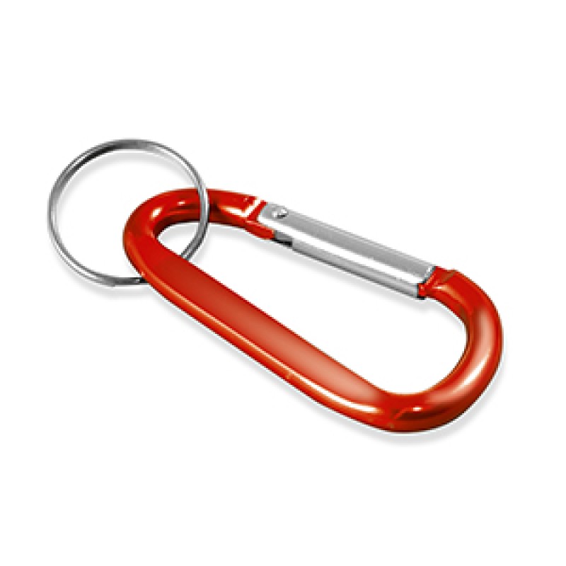 Portachiavi in metallo con moschettone ROCKY Portachiavi in metallo con moschettone ROCKY