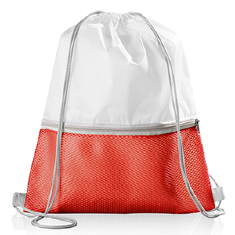Zainetto sacca personalizzato con tasca in rete Legby S Bags ISI-MESH