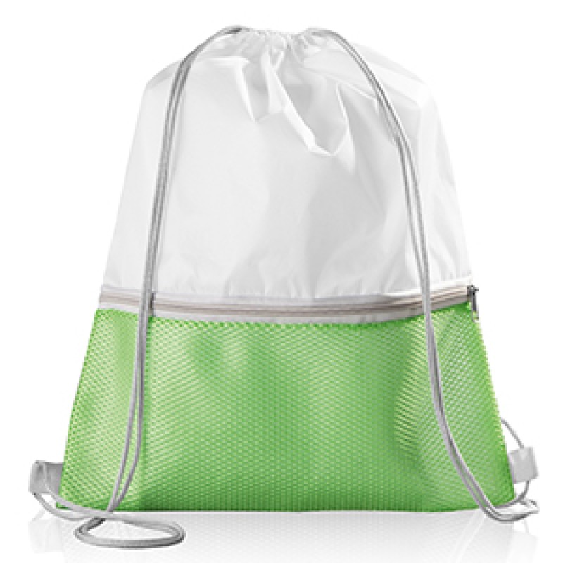 Zainetto sacca personalizzato con tasca in rete Legby S Bags ISI-MESH