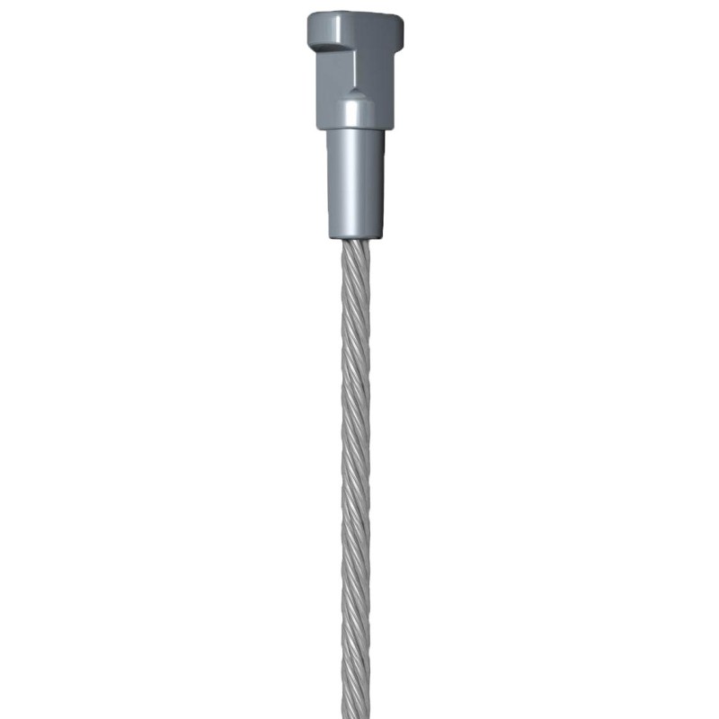 cavo per sospensione a soffitto cavo in acciaio 2500mm, Ø1,8mm cavo per sospensione a soffitto cavo in acciaio 2500mm, Ø1,8mm