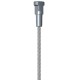 cavo per sospensione a soffitto cavo in acciaio 2500mm, Ø1,8mm cavo per sospensione a soffitto cavo in acciaio 2500mm, Ø1,8mm