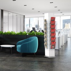 espositore girevole a 4 facce Magic Tower espositore girevole a 4 facce Magic Tower