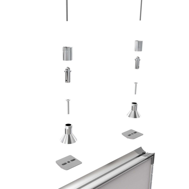 accessorio per sospensione framframe suspension set da 2 pz