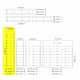 bacheca informativa per materiale pubblicitario magic board 170x910 mm HxB
