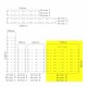 bacheca informativa per materiale pubblicitario magic board 170x910 mm HxB
