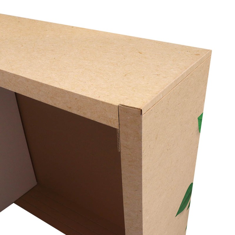 banchetto personalizzato richiudibile, stampa inclusa desk in cartone