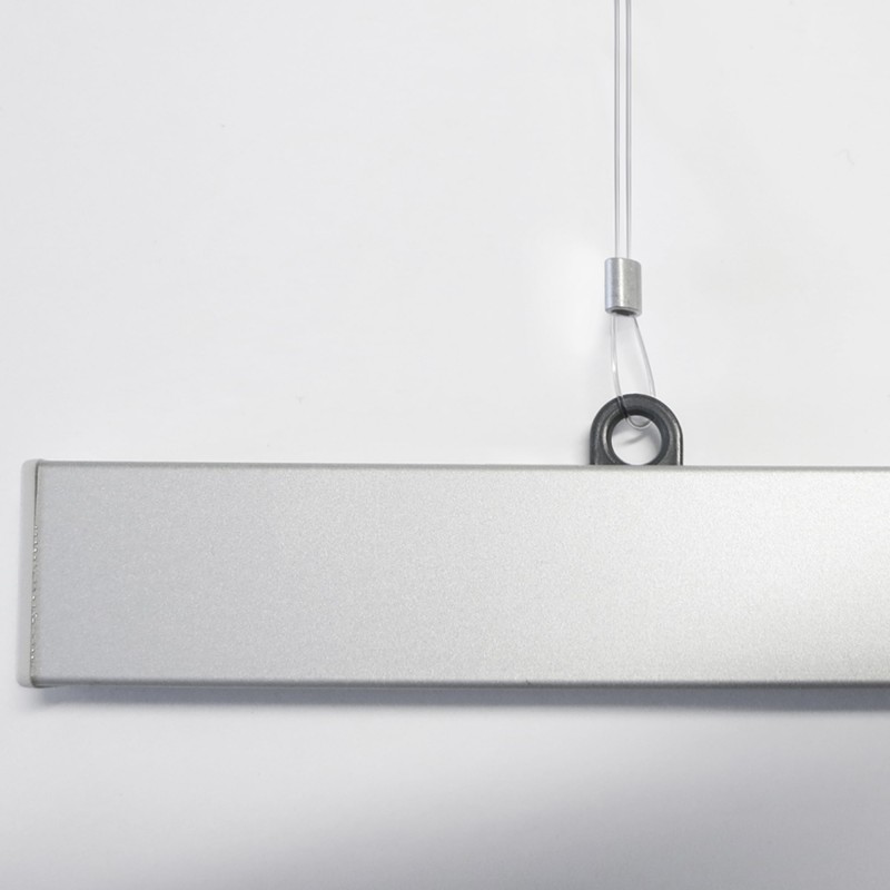 box da 50 pezzi clip in alluminio