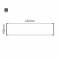 Cartello modulare intercambiabile a parete signcode color wall 105x420 mm HxB AC-antracite-RAL7016