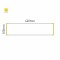 Cartello modulare intercambiabile a parete signcode color wall 105x420 mm HxB YE-giallo-RAL1023