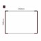 Cartello modulare intercambiabile a parete signcode color wall 148x210 mm HxB BR-marrone-RAL8019