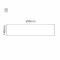 Cartello modulare intercambiabile a parete signcode color wall 148x600 mm HxB LG-grigio chiaro-RAL7035