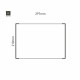 Cartello modulare intercambiabile a parete signcode color wall 210x297 mm HxB AC-antracite-RAL7016