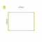 Cartello modulare intercambiabile a parete signcode color wall 210x297 mm HxB YE-giallo-RAL1023