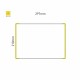Cartello modulare intercambiabile a parete signcode color wall 210x297 mm HxB YE-giallo-RAL1023
