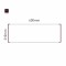Cartello modulare intercambiabile a parete signcode color wall 210x600 mm HxB BR-marrone-RAL8019