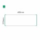 Cartello modulare intercambiabile a parete signcode color wall 210x600 mm HxB GR-verde-RAL6024