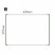 Cartello modulare intercambiabile a parete signcode color wall 297x420 mm HxB AC-antracite-RAL7016
