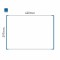 Cartello modulare intercambiabile a parete signcode color wall 297x420 mm HxB BL-blu-RAL5005