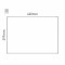 Cartello modulare intercambiabile a parete signcode color wall 297x420 mm HxB LG-grigio chiaro-RAL7035