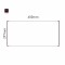 Cartello modulare intercambiabile a parete signcode color wall 297x600 mm HxB BR-marrone-RAL8019