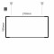 Cartello modulare intercambiabile a sospensione signcode color suspension 105x210 mm HxB AC-antracite-RAL7016
