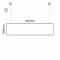 Cartello modulare intercambiabile a sospensione signcode color suspension 105x420 mm HxB LG-grigio chiaro-RAL7035