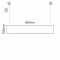 Cartello modulare intercambiabile a sospensione signcode color suspension 105x600 mm HxB LG-grigio chiaro-RAL7035