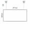 Cartello modulare intercambiabile a sospensione signcode color suspension 148x297 mm HxB LG-grigio chiaro-RAL7035