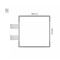 Cartello modulare intercambiabile con sistema a bandiera signcode color flag 105x105 mm HxB LG-grigio chiaro-RAL7035