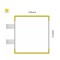 Cartello modulare intercambiabile con sistema a bandiera signcode color flag 148x105 mm HxB YE-giallo-RAL1023