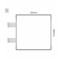 Cartello modulare intercambiabile con sistema a bandiera signcode color flag 148x148 mm HxB LG-grigio chiaro-RAL7035