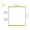 Cartello modulare intercambiabile con sistema a bandiera signcode color flag 210x105 mm HxB YE-giallo-RAL1023