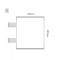 Cartello modulare intercambiabile con sistema a bandiera signcode color flag 297x105 mm HxB LG-grigio chiaro-RAL7035