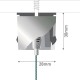 fermacavo per montaggi a soffitto fisso con fermacavo per montaggi a soffitto fisso con