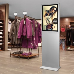 totem da terra con pannello illuminato  ipoint lumo 1900x600mm HxB + lumo 700500 totem da terra con pannello illuminato  ipoint lumo 1900x600mm HxB + lumo 700500