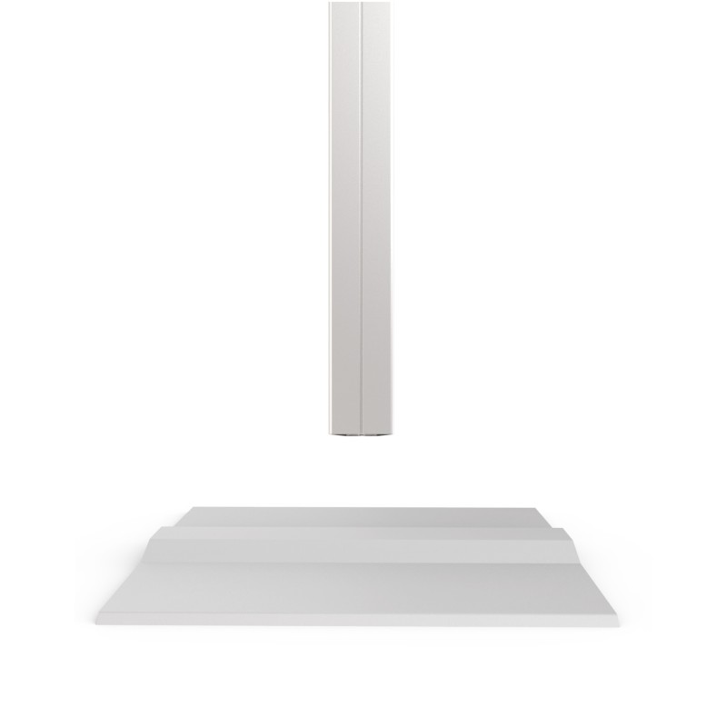struttura porta dispenser con porta avvisi portadispenser "smart" con piantana struttura porta dispenser con porta avvisi portadispenser "smart" con piantana