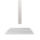 struttura porta dispenser con porta avvisi portadispenser "smart" con piantana struttura porta dispenser con porta avvisi portadispenser "smart" con piantana
