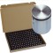 Distanziale in acciaio inox 25x25 fisso steel Ø25mm