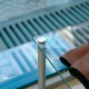 Distanziali in acciaio inox con chiusura di sicurezza fisso steel  Ø10mm 10x12 mm HxB