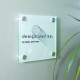 Distanziali in acciaio inox con chiusura di sicurezza fisso steel  Ø10mm 10x12 mm HxB