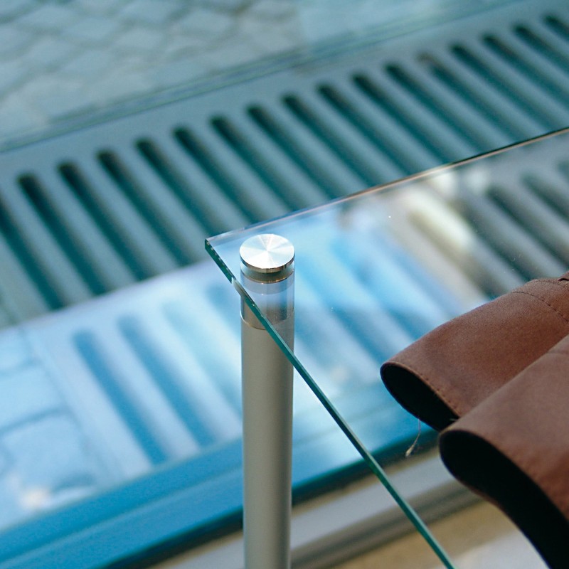 Distanziali in acciaio inox con chiusura di sicurezza fisso steel Ø13/30mm 13x30 mm HxB