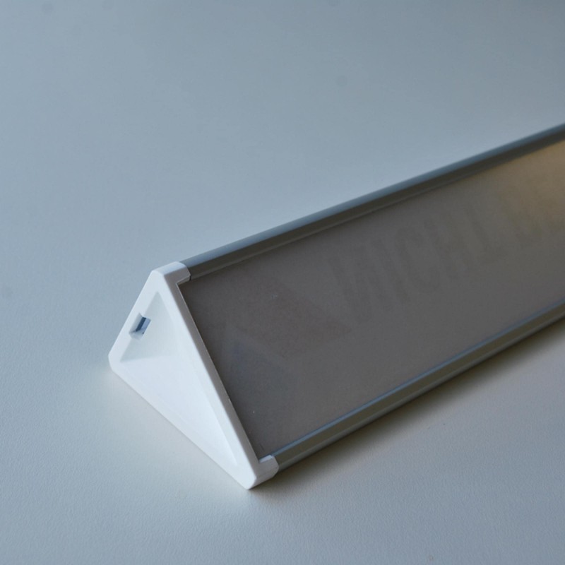 segnaposto da banco signcode table 210 mm WH-bianco-RAL9016