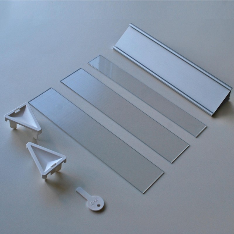 segnaposto da banco signcode table 210 mm WH-bianco-RAL9016