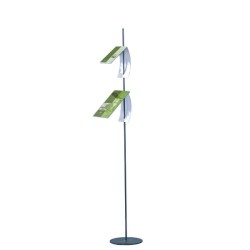 espositore da terra con struttura a stelo liftboy
