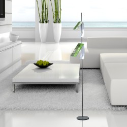 espositore da terra con struttura a stelo liftboy