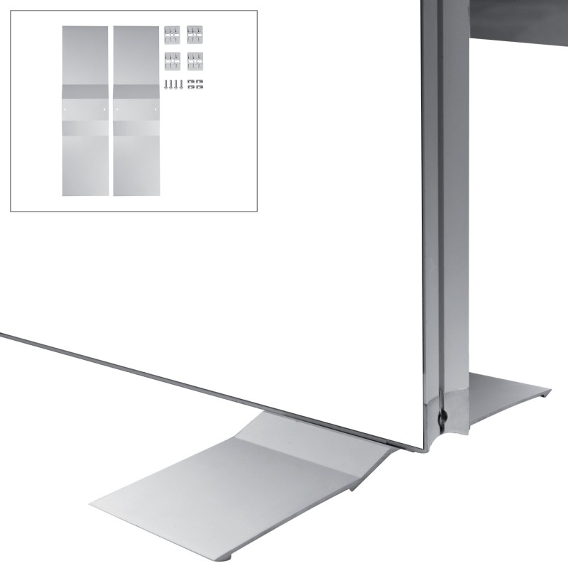 espositore da terra per banner framframe floor