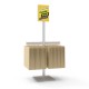 espositore per stampe e shopper Bagy