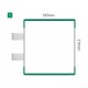 Cartello modulare intercambiabile con sistema a bandiera signcode color flag 210x105 mm HxB GR-verde-RAL6024